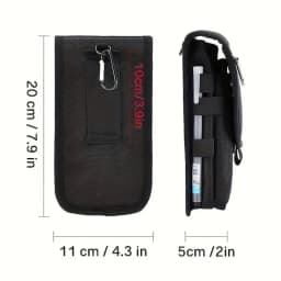 Mobile Phone Bag Casual Waist Bag Pen Insertion Bag Flip Top Mobile Phone Waist Hanging Bag Waist Bag Mobile PhoneGood Quality