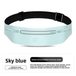 Running Sports Fanny Pack Outdoor Sports Lightweight Waterproof Invisible Anti-Theft equipment Men's and Women's Multi-Function