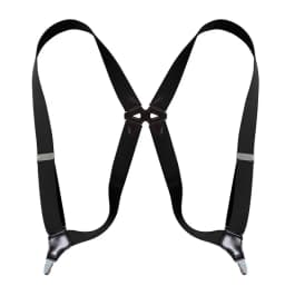 Hip-Clip Suspenders for Men Heavy Duty Big Tall 3.5cm 2 Clips Adjustable Elastic Trouser Braces Strap Belt Gifts for Dad Husband