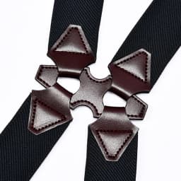 Hip-Clip Suspenders for Men Heavy Duty Big Tall 3.5cm 2 Clips Adjustable Elastic Trouser Braces Strap Belt Gifts for Dad Husband