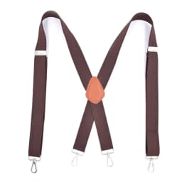 Men's Suspenders 3.5cm X-back 4 Swivel Metal Clip Hooks Adjustable Elastic Trouser Braces Fashion Gifts for Men Dad Husband