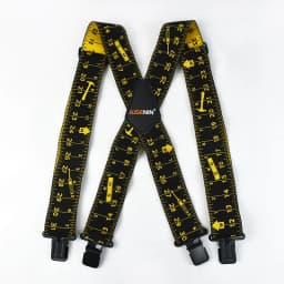 Deepeel 5cm Widen Adult Men's Suspender X-type 4 Clips Elastic Braces Adjustable Straps Suspenders for Pants Shirt Man Jockstrap