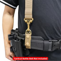 MeloTough Tactical Harness Tactical Suspenders 1.5 inch Police Suspenders for Duty Belt Suspender Adjuster Braces For Man
