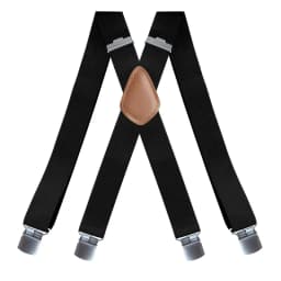 New Man's Suspenders New Braces 3 Clips Leather Casual Suspensorios Trousers Strap Gift For Dad High Quality Tirantes