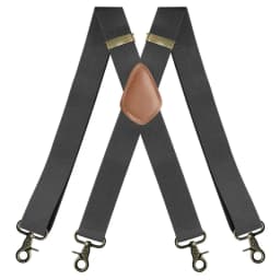 Deepeel 3.5*120cm Men's Adult Suspender X-Type Braces 4 Clips Hook Buckles Adjust Strap Elastic Belt Suspenders for Male Pants