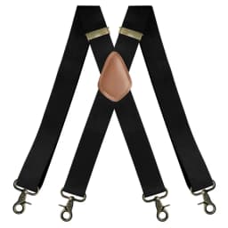 Deepeel 3.5*120cm Men's Adult Suspender X-Type Braces 4 Clips Hook Buckles Adjust Strap Elastic Belt Suspenders for Male Pants
