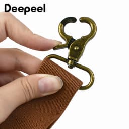Deepeel 3.5*120cm Men's Adult Suspender X-Type Braces 4 Clips Hook Buckles Adjust Strap Elastic Belt Suspenders for Male Pants