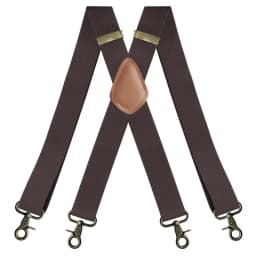 Deepeel 3.5*120cm Men's Adult Suspender X-Type Braces 4 Clips Hook Buckles Adjust Strap Elastic Belt Suspenders for Male Pants