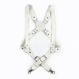 Deepeel 2.5cm Men's Leather Suspenders 2 Clip Hooks Man Elastic Brace Adult Adjust Strap Harness Suspender for Pants Accessories