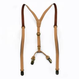 Deepeel Retro Leather Adults Men's Suspenders 4 Clips Y-Type Male Braces 1.5cm Wide Strap Harness Man Jeans Costume Accessories
