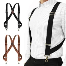 1Pc 3.5cm Adult Men's Suspender 2 Clip Hooks Adjustable Elastic Straps Men Braces Costume Suspenders Harness Man for Pants