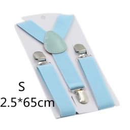 Parent-Kids Navy Blue Coffee Purple Color Suspenders Men Women Boys Girls Elastic Adjustable Kids Braces Unisex Accessories