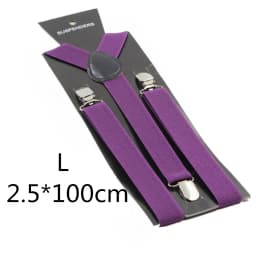 Parent-Kids Navy Blue Coffee Purple Color Suspenders Men Women Boys Girls Elastic Adjustable Kids Braces Unisex Accessories