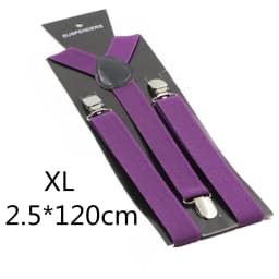Parent-Kids Navy Blue Coffee Purple Color Suspenders Men Women Boys Girls Elastic Adjustable Kids Braces Unisex Accessories