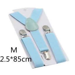 Parent-Kids Navy Blue Coffee Purple Color Suspenders Men Women Boys Girls Elastic Adjustable Kids Braces Unisex Accessories