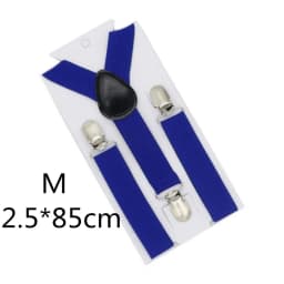 Parent-Kids Navy Blue Coffee Purple Color Suspenders Men Women Boys Girls Elastic Adjustable Kids Braces Unisex Accessories
