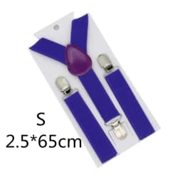 Parent-Kids Navy Blue Coffee Purple Color Suspenders Men Women Boys Girls Elastic Adjustable Kids Braces Unisex Accessories
