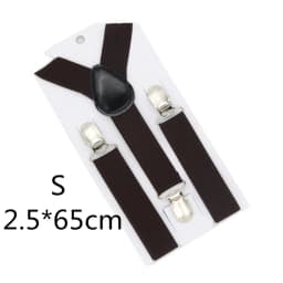Parent-Kids Navy Blue Coffee Purple Color Suspenders Men Women Boys Girls Elastic Adjustable Kids Braces Unisex Accessories