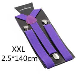 Parent-Kids Navy Blue Coffee Purple Color Suspenders Men Women Boys Girls Elastic Adjustable Kids Braces Unisex Accessories