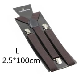 Parent-Kids Navy Blue Coffee Purple Color Suspenders Men Women Boys Girls Elastic Adjustable Kids Braces Unisex Accessories
