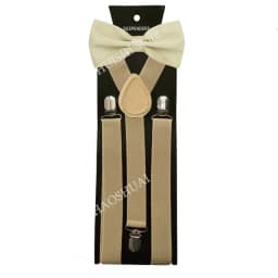 Hot Sale Suspenders Bowtie Sets Mens Women Boys Party Wedding Y-Back Shirt Braces Butterfly Belt Bow Tie Suit Accessories Gift