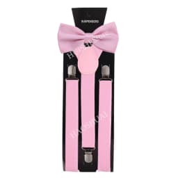 Hot Sale Suspenders Bowtie Sets Mens Women Boys Party Wedding Y-Back Shirt Braces Butterfly Belt Bow Tie Suit Accessories Gift