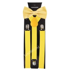 Hot Sale Suspenders Bowtie Sets Mens Women Boys Party Wedding Y-Back Shirt Braces Butterfly Belt Bow Tie Suit Accessories Gift