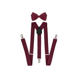Hot Sale Suspenders Bowtie Sets Mens Women Boys Party Wedding Y-Back Shirt Braces Butterfly Belt Bow Tie Suit Accessories Gift