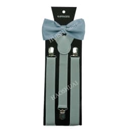Hot Sale Suspenders Bowtie Sets Mens Women Boys Party Wedding Y-Back Shirt Braces Butterfly Belt Bow Tie Suit Accessories Gift