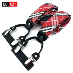 Men's Fashion Accessories Suspenders Trouser Braces 3.5cm Wide Y-Back 6 Clips Wedding Party Event Gifts for Dad Father Husband