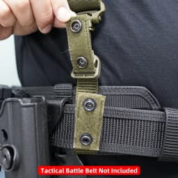 Tactical Tool Belt Suspenders 1.5 Inch Black Police Outdoor Combat Harness