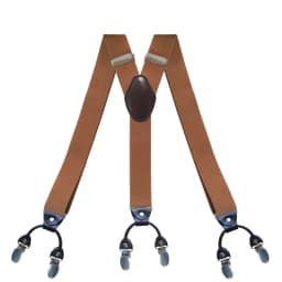Vintage Suspenders for Men Wedding Party Formal Casual 3.5cm Wide Y Shape 6 Clips Adjustable Elastic Trouser Braces Strap Belt