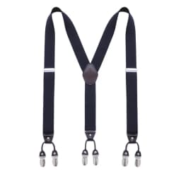 Vintage Suspenders for Men Wedding Party Formal Casual 3.5cm Wide Y Shape 6 Clips Adjustable Elastic Trouser Braces Strap Belt