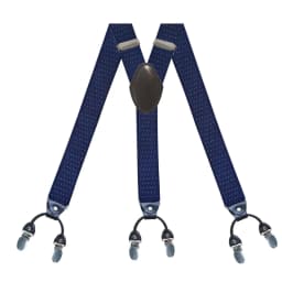 Vintage Suspenders for Men Wedding Party Formal Casual 3.5cm Wide Y Shape 6 Clips Adjustable Elastic Trouser Braces Strap Belt