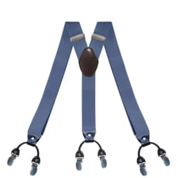 Vintage Suspenders for Men Wedding Party Formal Casual 3.5cm Wide Y Shape 6 Clips Adjustable Elastic Trouser Braces Strap Belt