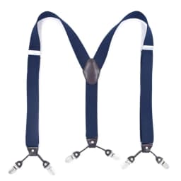 Vintage Suspenders for Men Wedding Party Formal Casual 3.5cm Wide Y Shape 6 Clips Adjustable Elastic Trouser Braces Strap Belt
