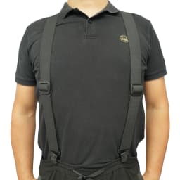 Melo Tough Y Back Suspenders Airport Friendly Suspenders, No Buzz with Plastic Clip 1.5 Inch Fully Elastic Braces
