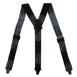 Melo Tough Y Back Suspenders Airport Friendly Suspenders, No Buzz with Plastic Clip 1.5 Inch Fully Elastic Braces