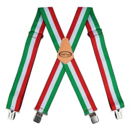 MELOTOUGH Men's Suspenders Fully Elastic 2 Inch Wide X Back Heavy Duty Work Suspenders