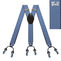Fashion Tirantes alloy Men's Braces 6 clips men's Eastic Suspenders adult Straps Fashion braces New Suspenders