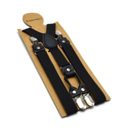 Unisex Men/Women 4 Clips On Y-Back Elastic Suspenders Straps Adjustable Shoulder Strap 2.5cm Super Tight Male Suspender Strap