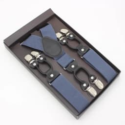 3.5*120cm Man's Fashion Suspenders Genuine Leather 6 Clips Brace Male Vintage Casual Wedding Party Trousers Strap