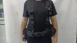 MELOTOUGH Tactical Suspenders for Duty Military Belt Harness Police Suspenders Law Enforcement Belt (Belt Not Include)