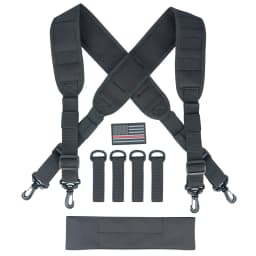 MELOTOUGH Tactical Suspenders for Duty Military Belt Harness Police Suspenders Law Enforcement Belt (Belt Not Include)