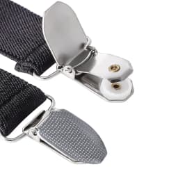 Suspenders for Men Women Fashion 2.5cm X-Back 4 Clips Adjustable Elastic Shirt Trouser Braces Strap Belts Gifts for Dad Husband