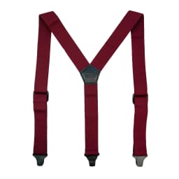 Melo Tough Y Back Suspenders Airport Friendly Suspenders,NO Buzz With Plastic Clip 2 Inch Fully Elastic Braces