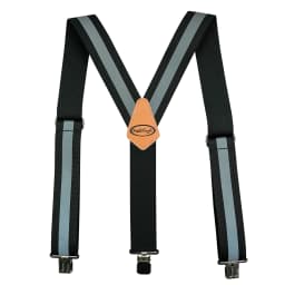 Melo Tough Y Back Suspenders Airport Friendly Suspenders,NO Buzz With Plastic Clip 2 Inch Fully Elastic Braces
