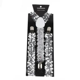 Shinning Sequin Suspenders For Men Woman Adjustable Y-back Elastic Strap Party Stage Performances Sequins Suspenders Decoration
