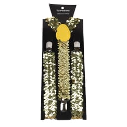 Shinning Sequin Suspenders For Men Woman Adjustable Y-back Elastic Strap Party Stage Performances Sequins Suspenders Decoration