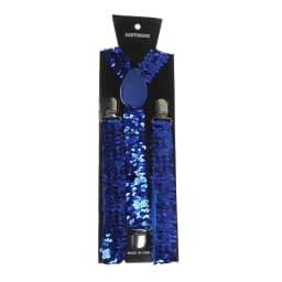 Shinning Sequin Suspenders For Men Woman Adjustable Y-back Elastic Strap Party Stage Performances Sequins Suspenders Decoration